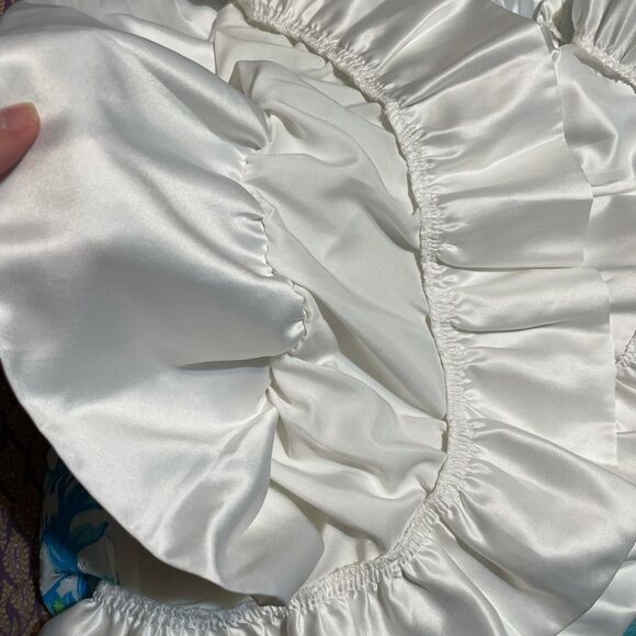 LILLY PULITZER Posey Blue Fit & Flare Dress 8 $228 - Picture 15 of 16